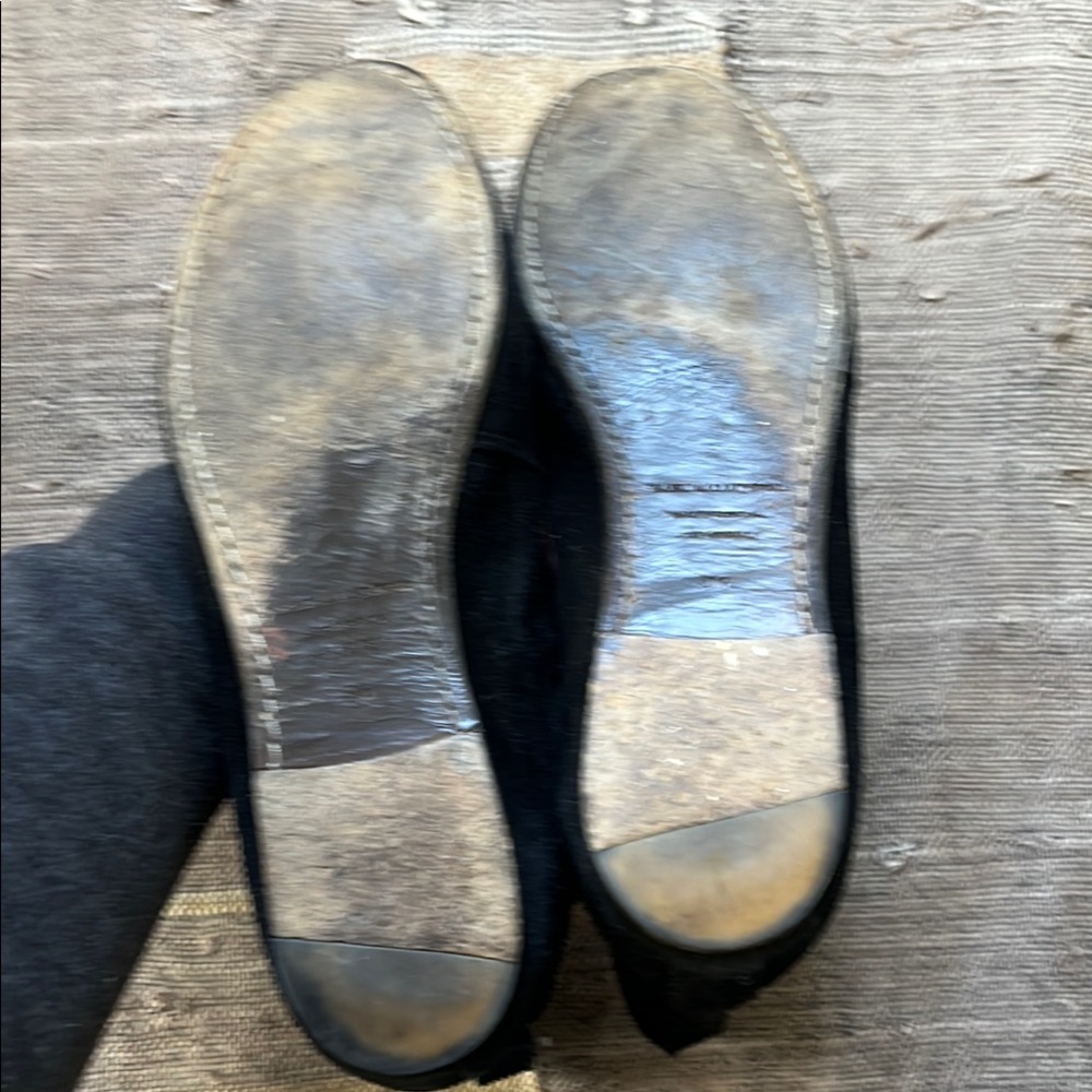 Black suede Isabel Marant chelsea boots 39 - Picture 5 of 10